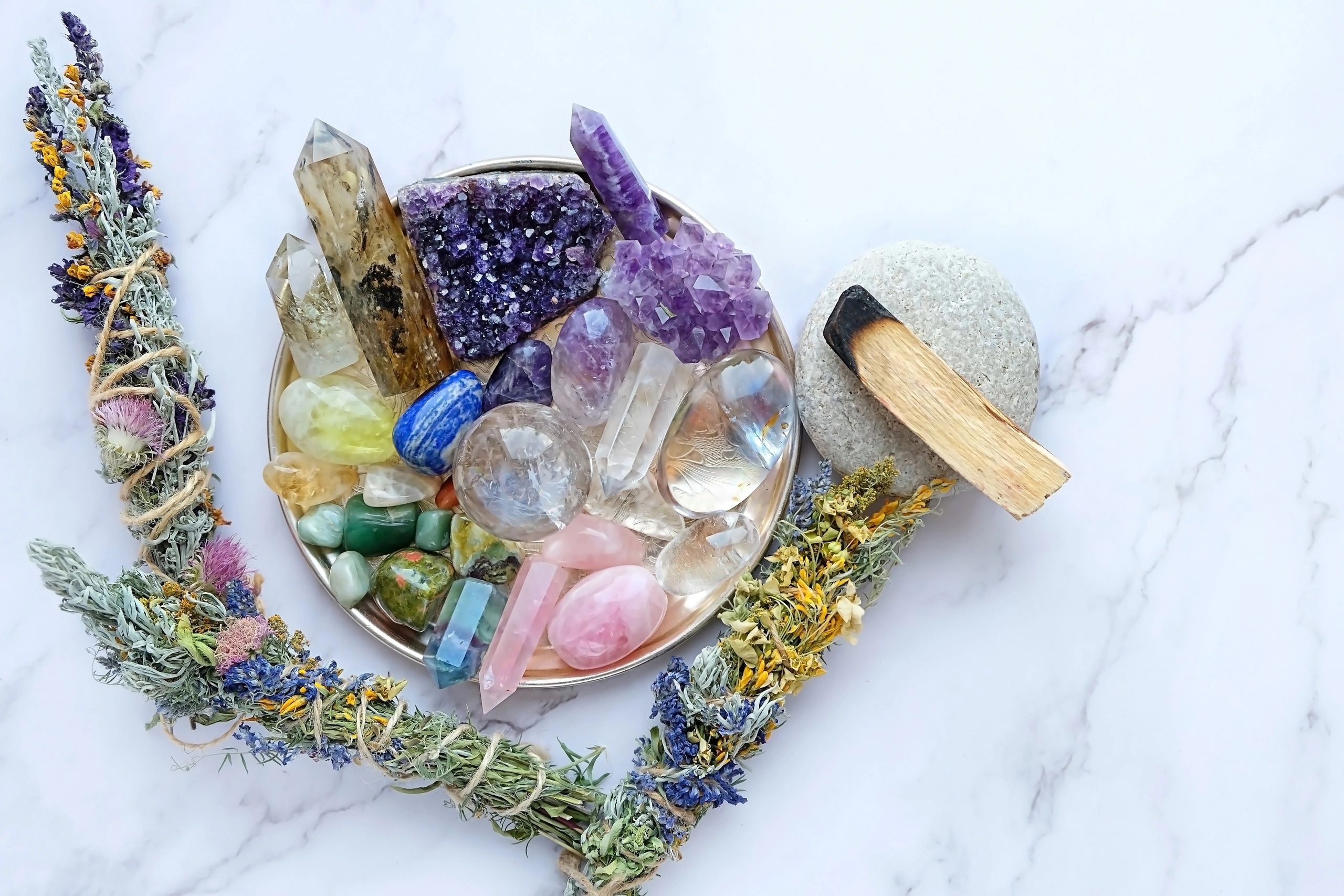 Energy healing session